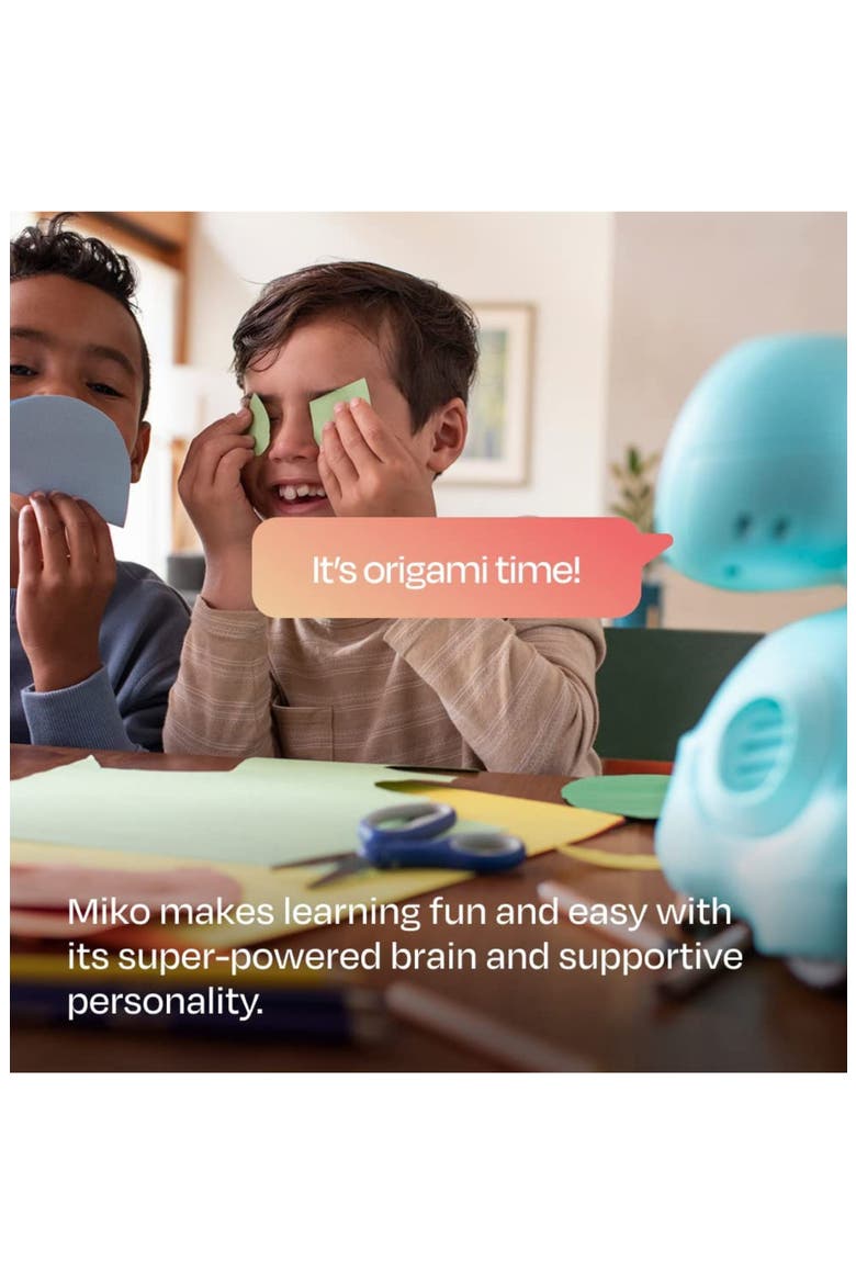 AI-Powered Miko 3 Smart Robot for Kids STEM Learning & Educational Robot with Coding Apps, Alternate, color, BLUE