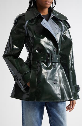 JW Anderson Coated Denim Short Trench Coat | Nordstrom JW Anderson Coated Denim Short Trench Coat | Nordstrom
