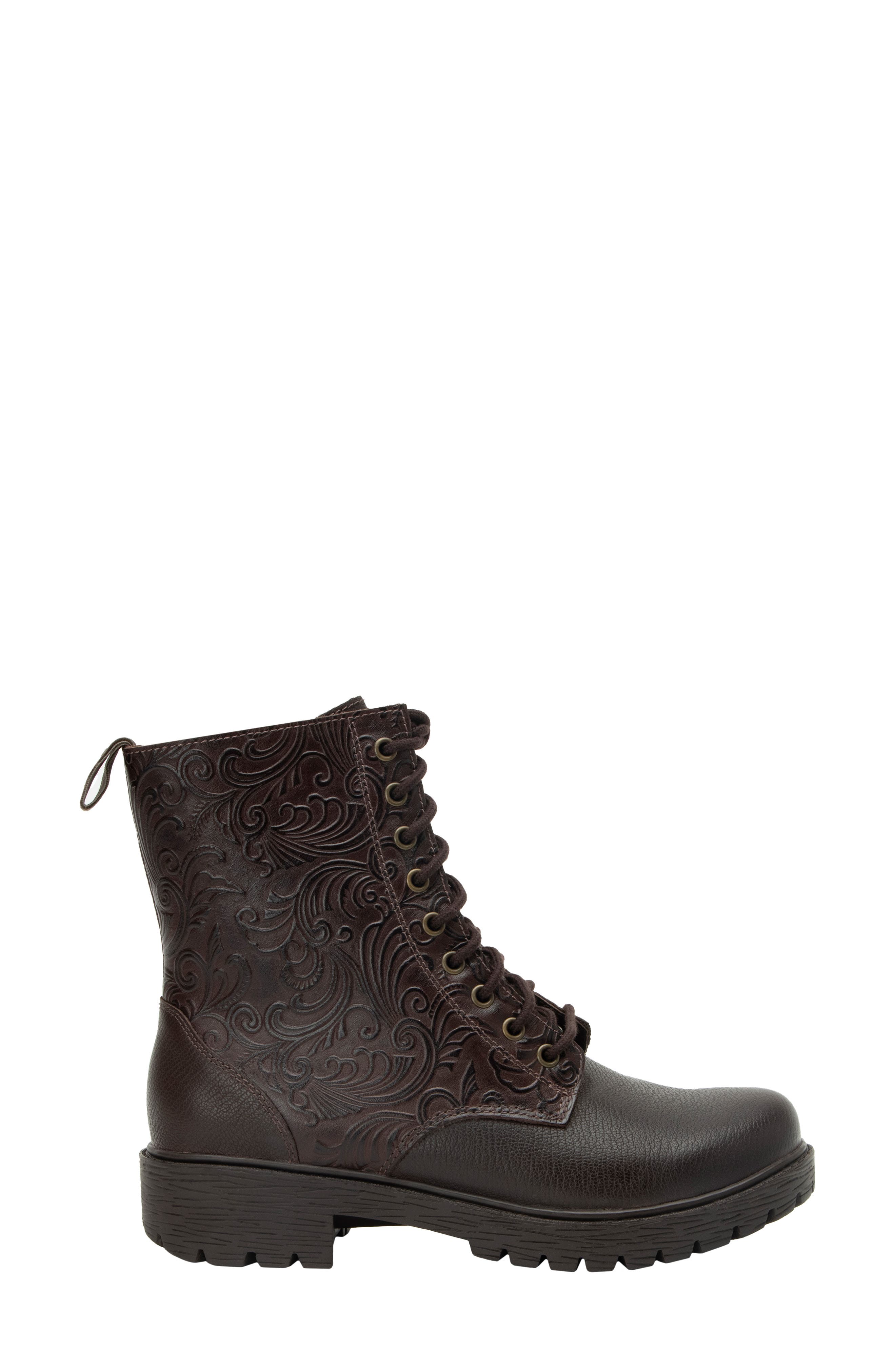 Alegria by PG Lite Water Resistant Lug Sole Bootie, Alternate, color, 