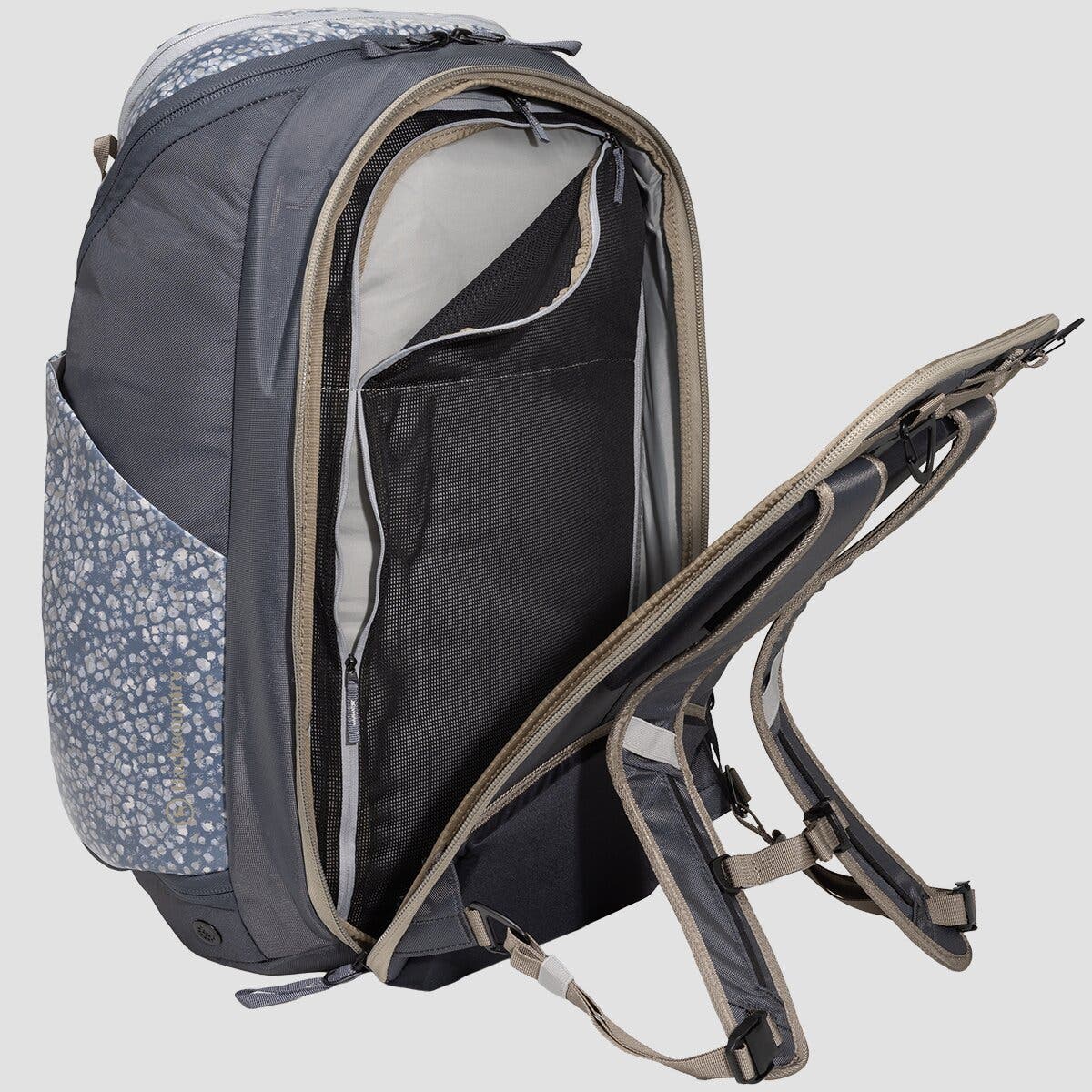 Cottonwoods Ski & Snowboard Boot Bag G2, Alternate, color, Goat Gray Bonneville Print