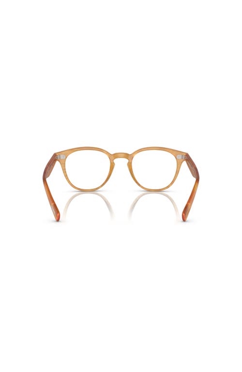 Oliver Peoples 48mm Phantos Optical Glasses In Gold