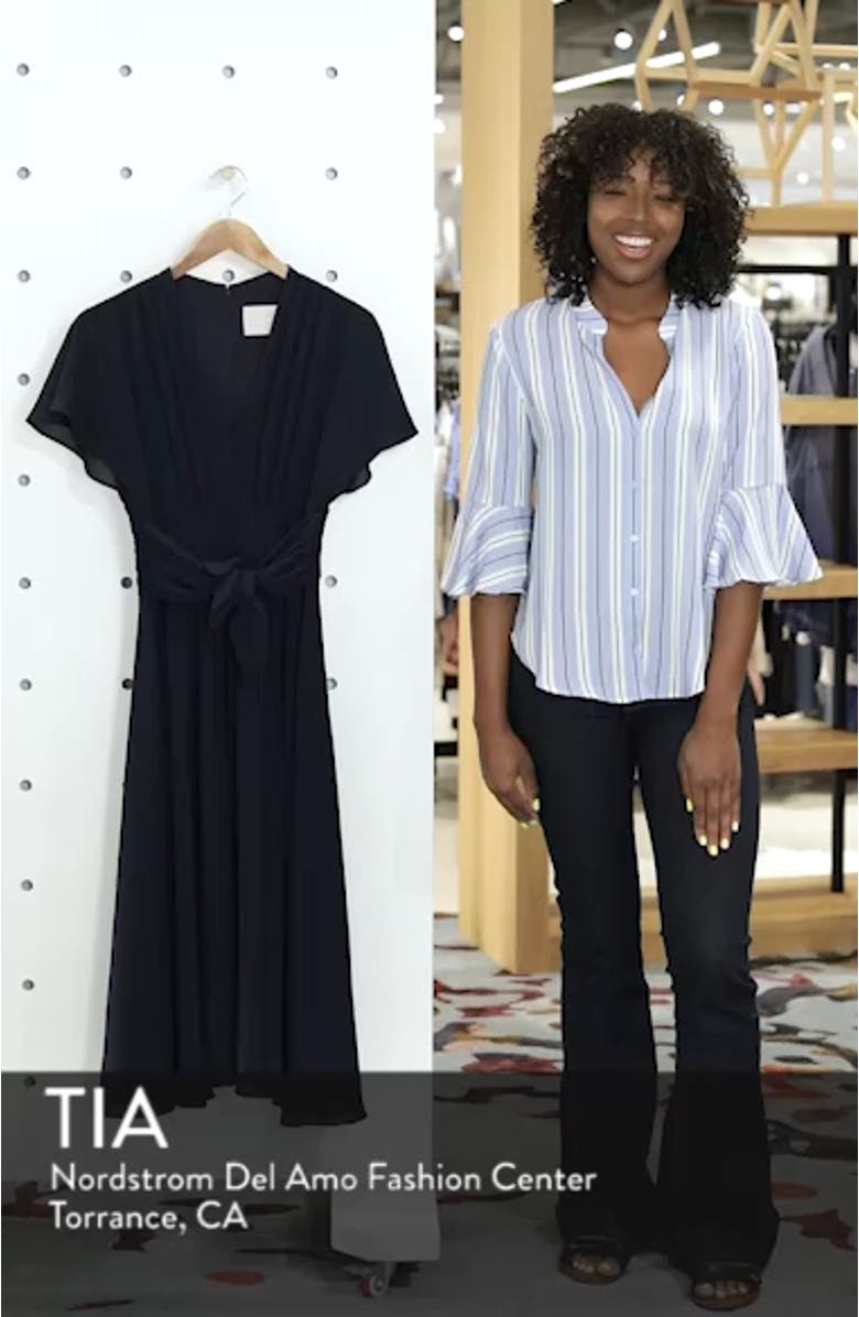 Jane Tie Waist Midi Dress, sales video thumbnail