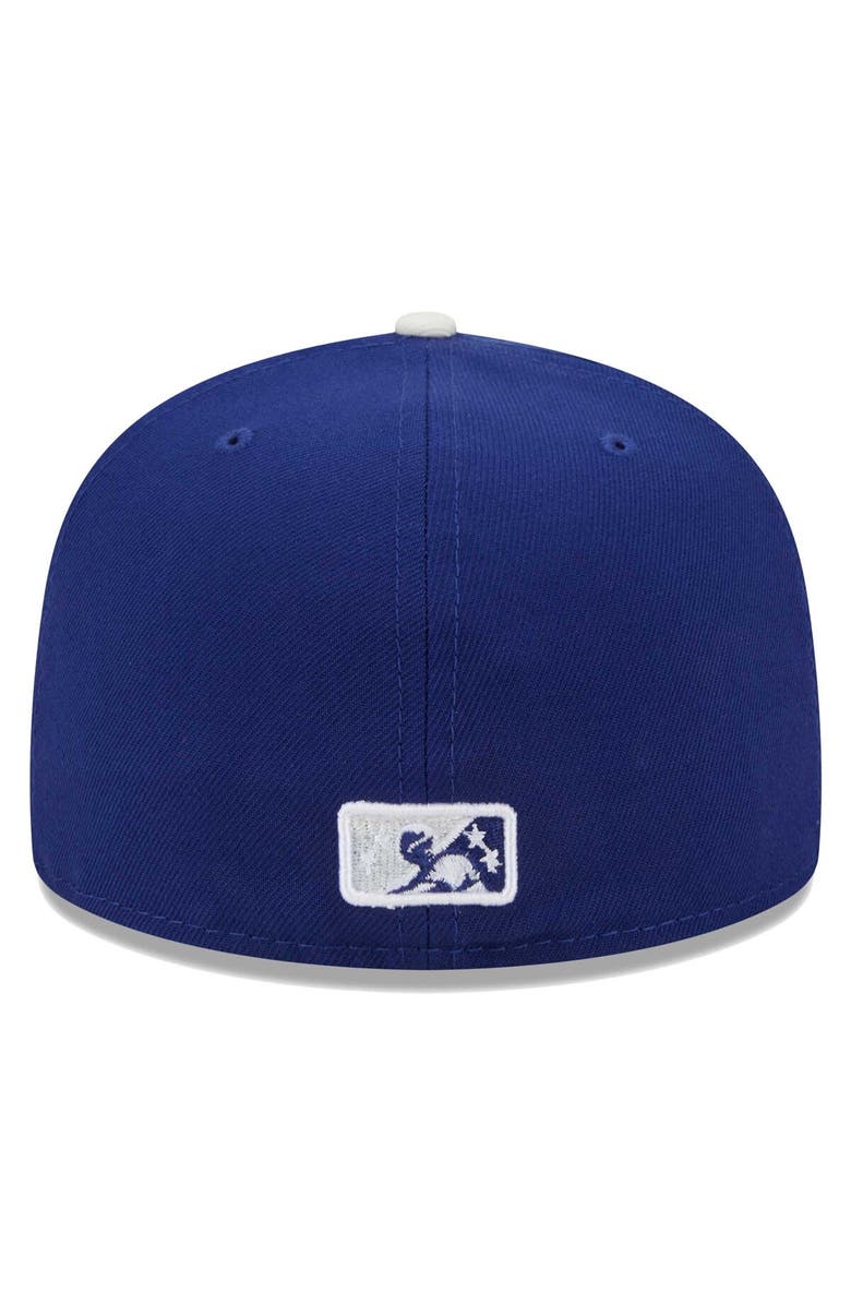 New Era Men's New Era Royal Inland Empire 66ers Theme Nights Island Empire Kings Alternate 2 59FIFTY Fitted Hat, Alternate, color, 