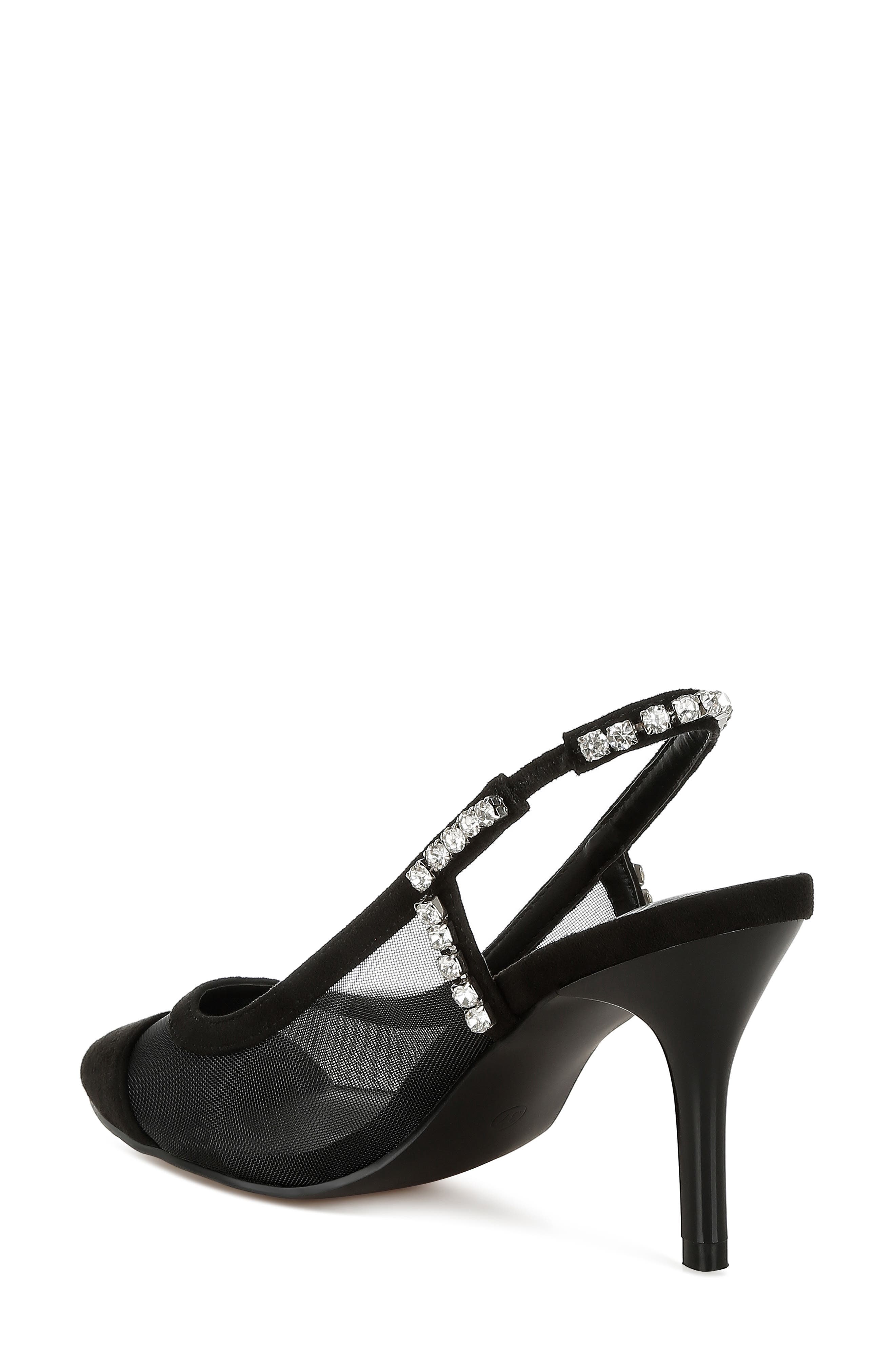 Rag & Co Yaga Slingback Pump, Alternate, color, Black