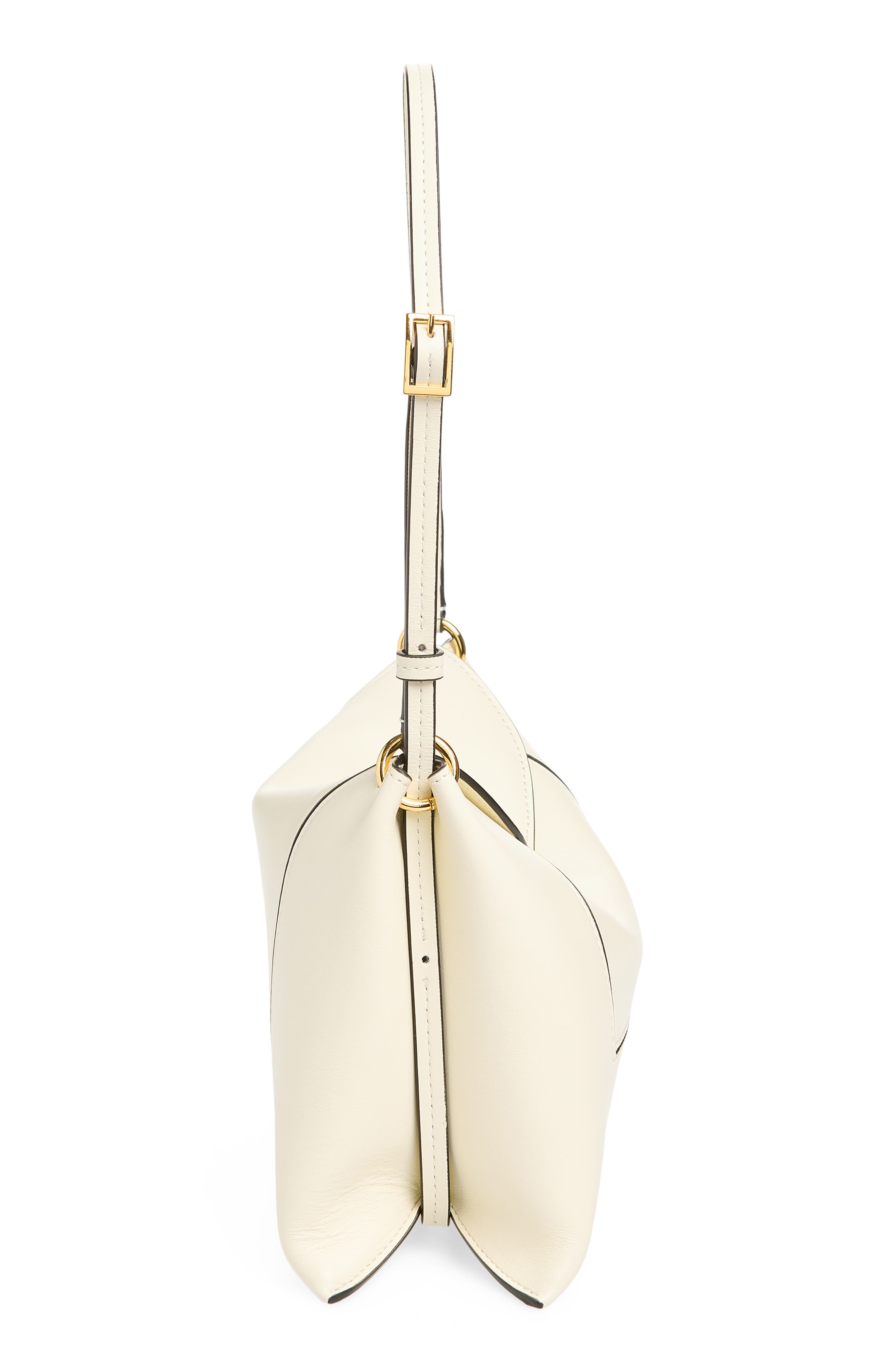 Wandler Penelope Slouch Leather Crossbody Bag, Alternate, color, Cream