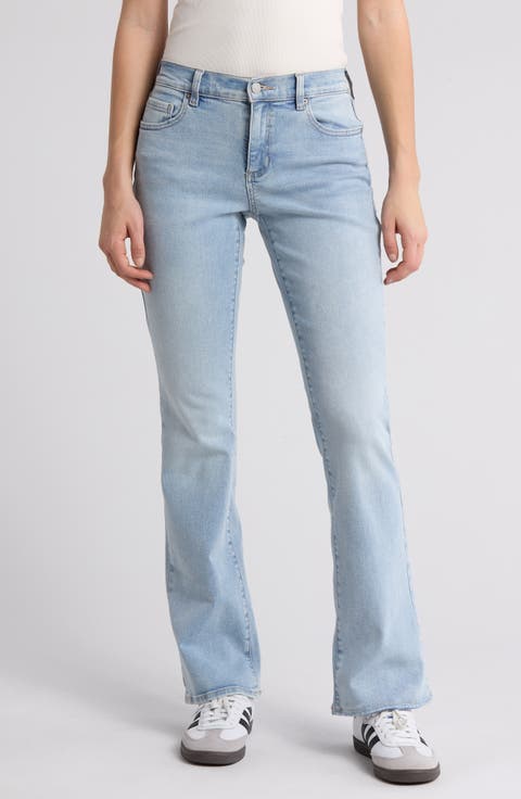 Low Rise Stretch Bootcut Jeans