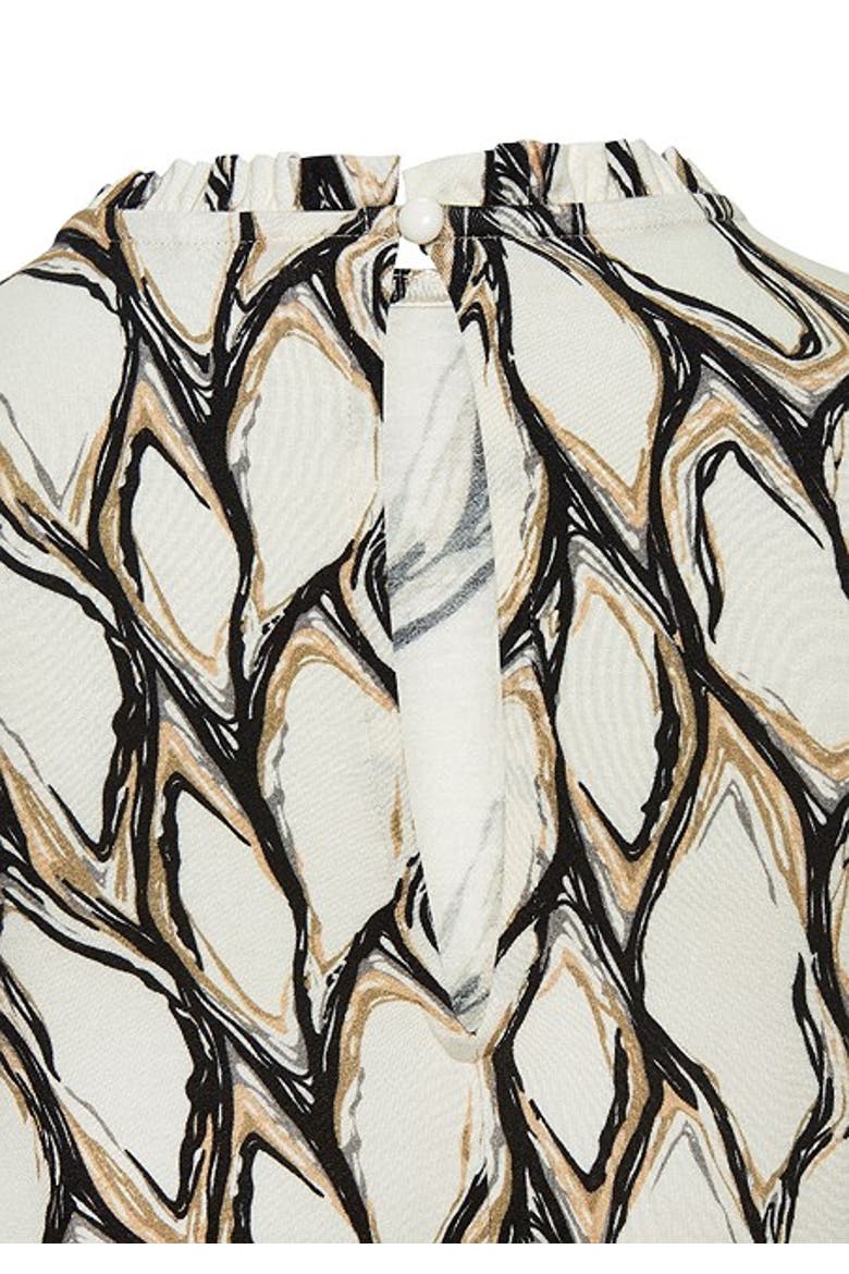 Women's High Neck Maxi Dress, Alternate, color, Ivory Khaki