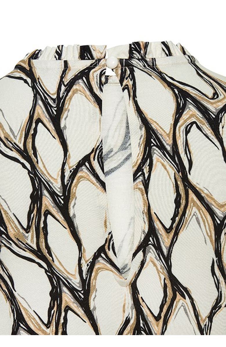 LASCANA Women's High Neck Maxi Dress, Alternate, color, Ivory Khaki