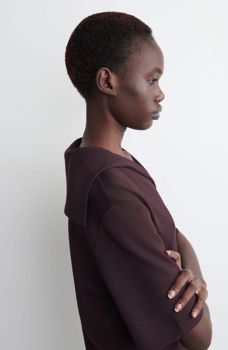 COS Marina Collar Top, Alternate, color,