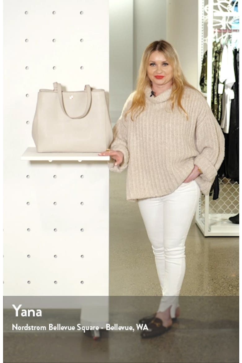 Large Allyn Leather Tote video