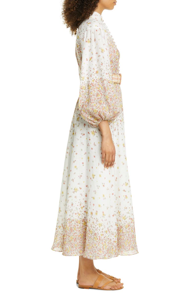 Zimmermann Carnaby Long Sleeve Maxi Dress, Alternate, color,