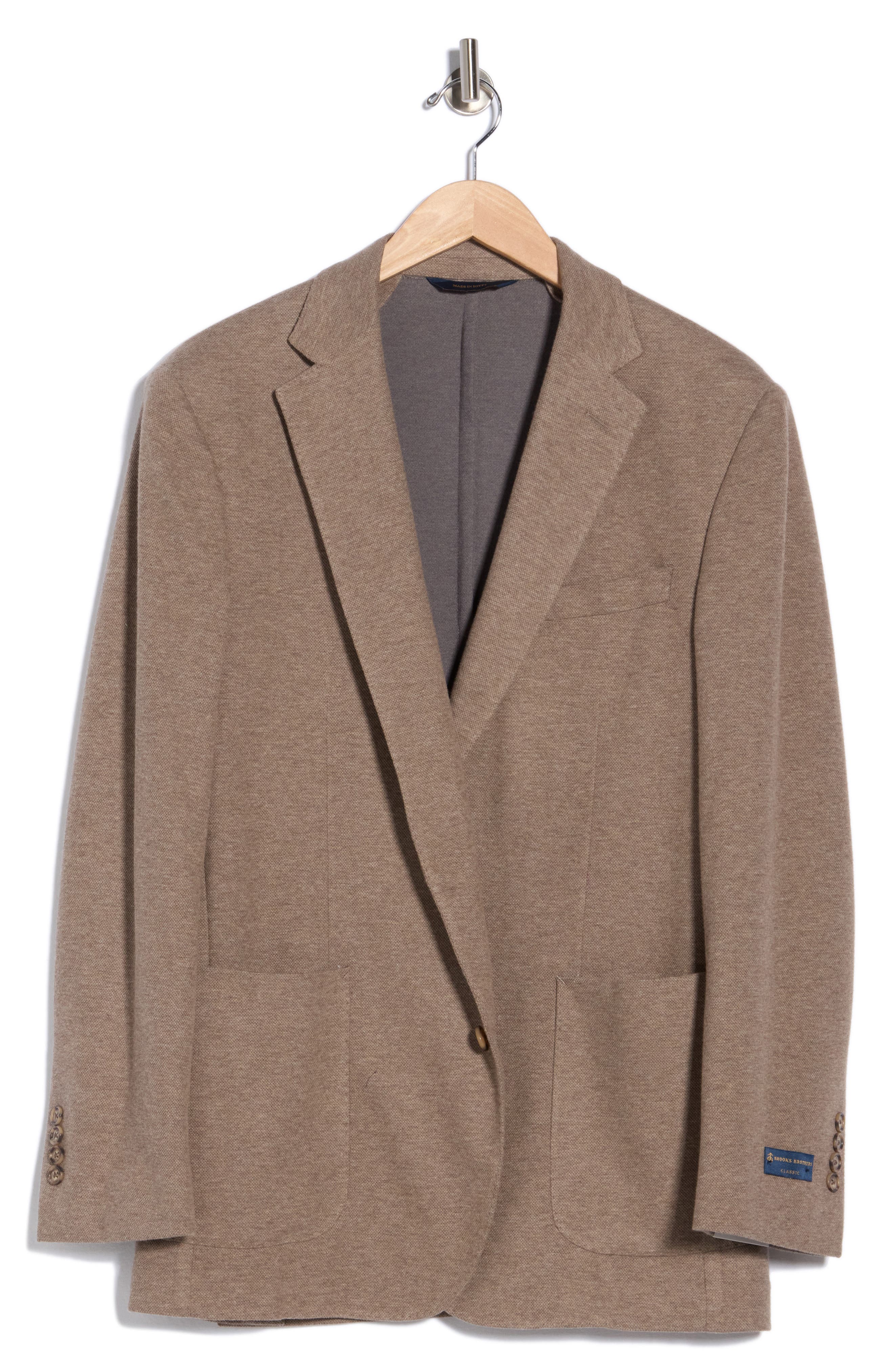 Classic Fit Knit Sport Coat
