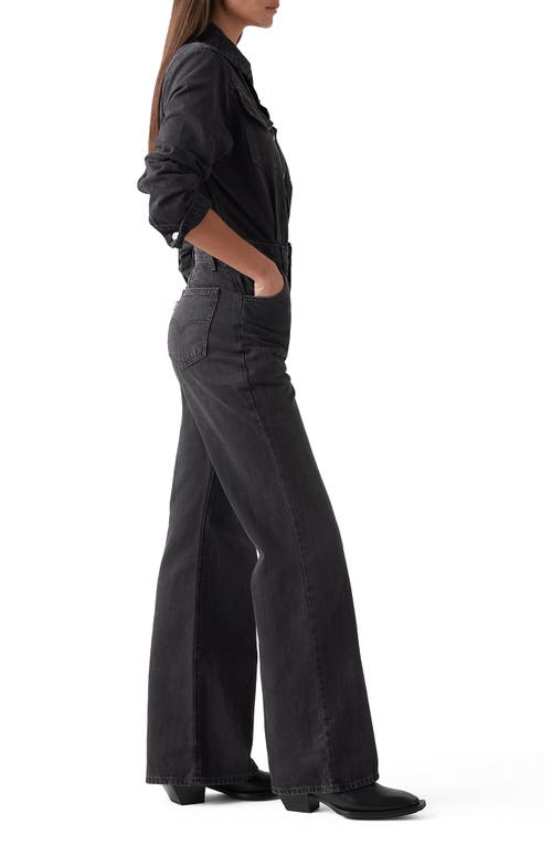 Levi's Western Long Sleeve Denim Jumpsuit In Travel Suit