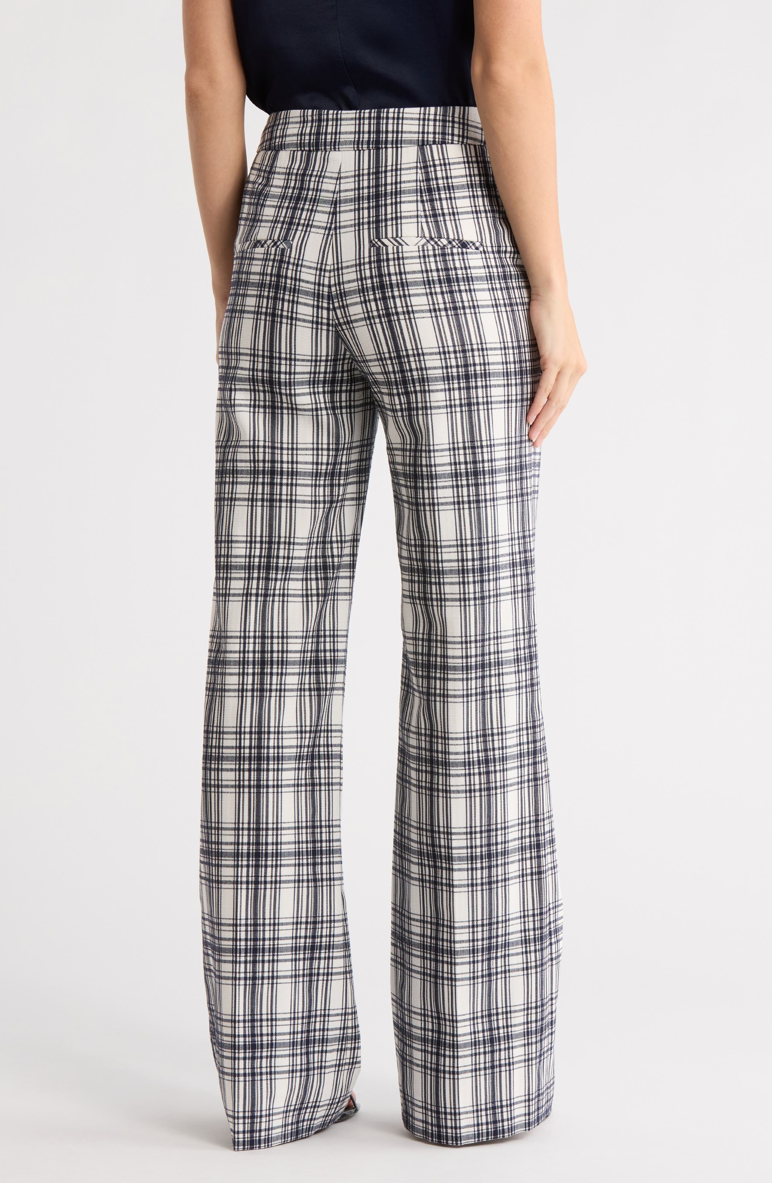 Tonelli Plaid Straight Leg Pants - image 2