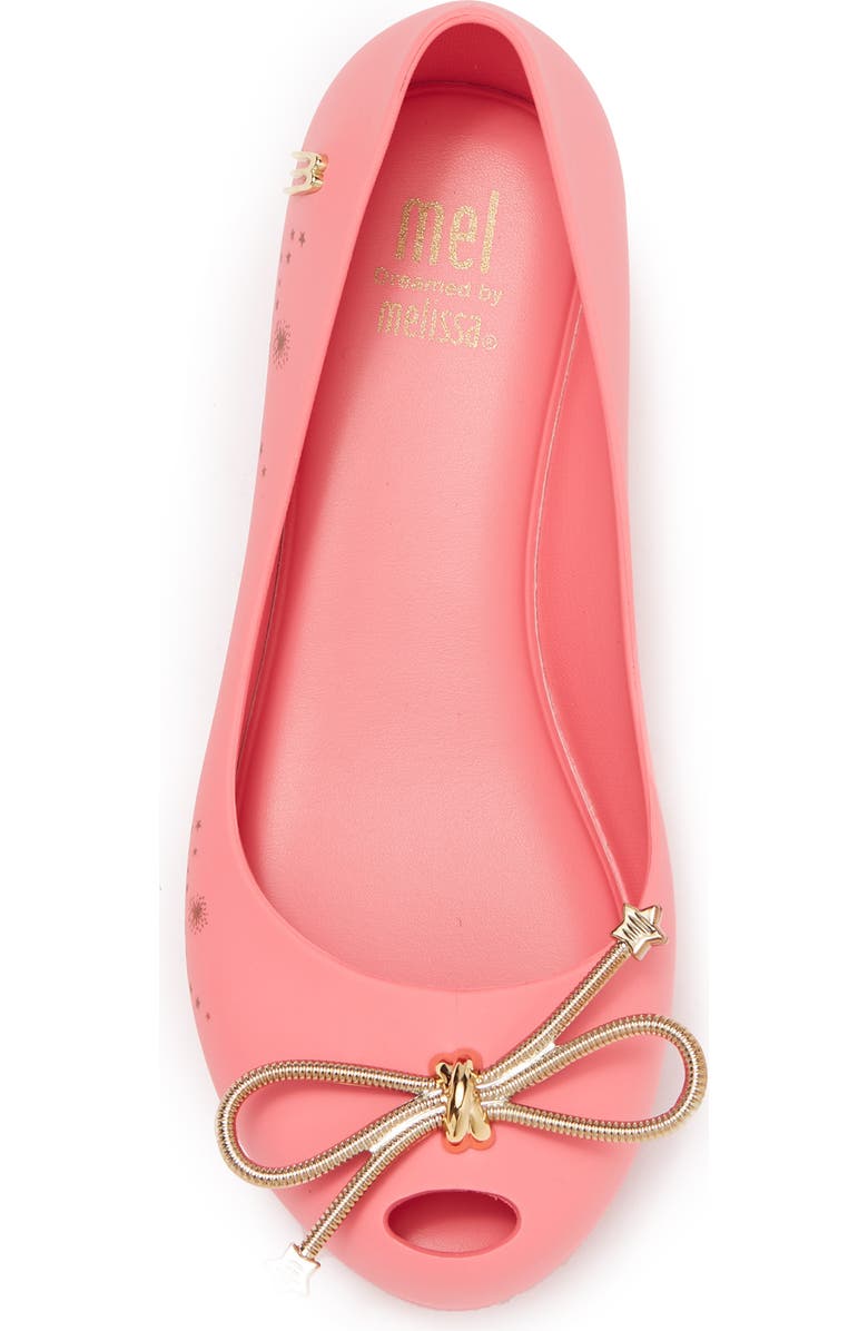 Mini Melissa Mel UltraGirl Elements Star Print Ballet Flat, Alternate, color,