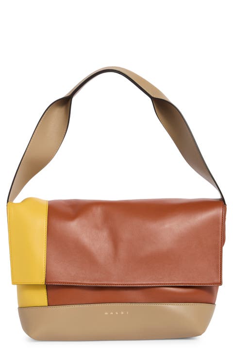 Colorblock Pod Pochette Bag