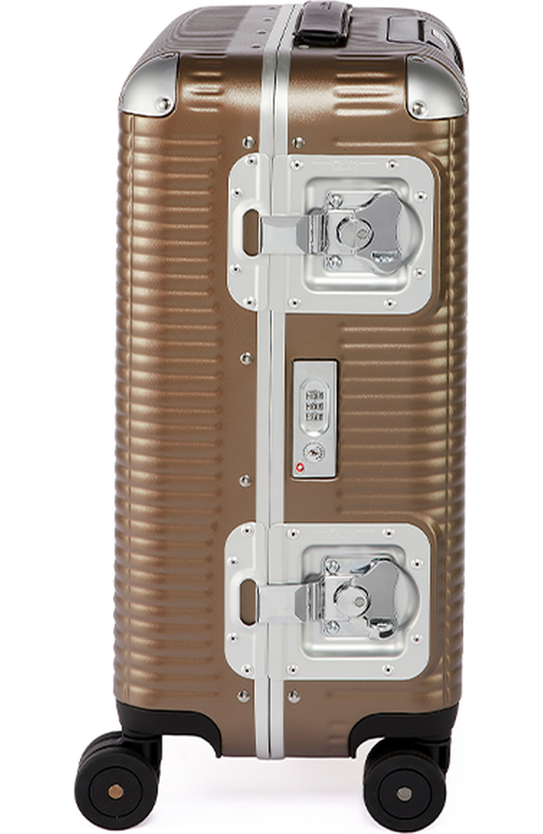 FPM - Fabbrica Pelletterie Milano - US Bank Light Spinner 55 Suitcase, Alternate, color, Matt Almond