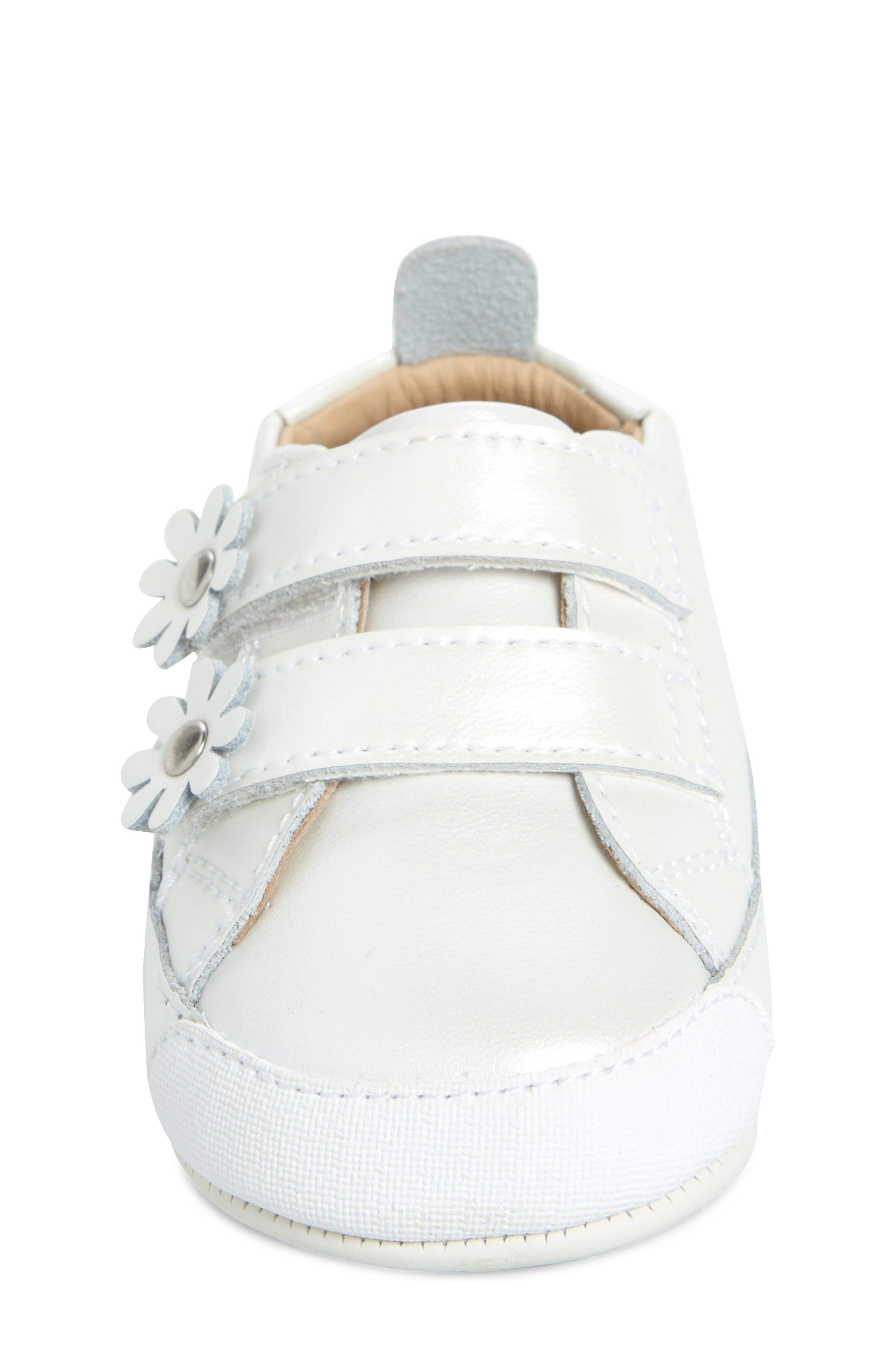 Kids' Flower Sneaker, Alternate, color, NACARDO BLANCO / BLANCO SOLE