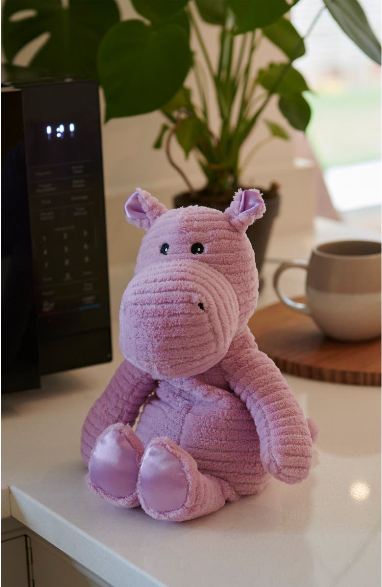 Warmies My First Plush Hippo, Alternate, color, Medium Purple