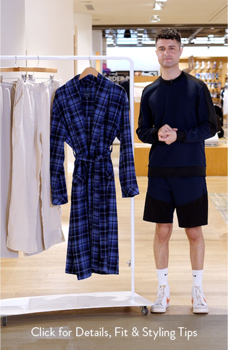 Time Out Flannel Robe, sales video thumbnail