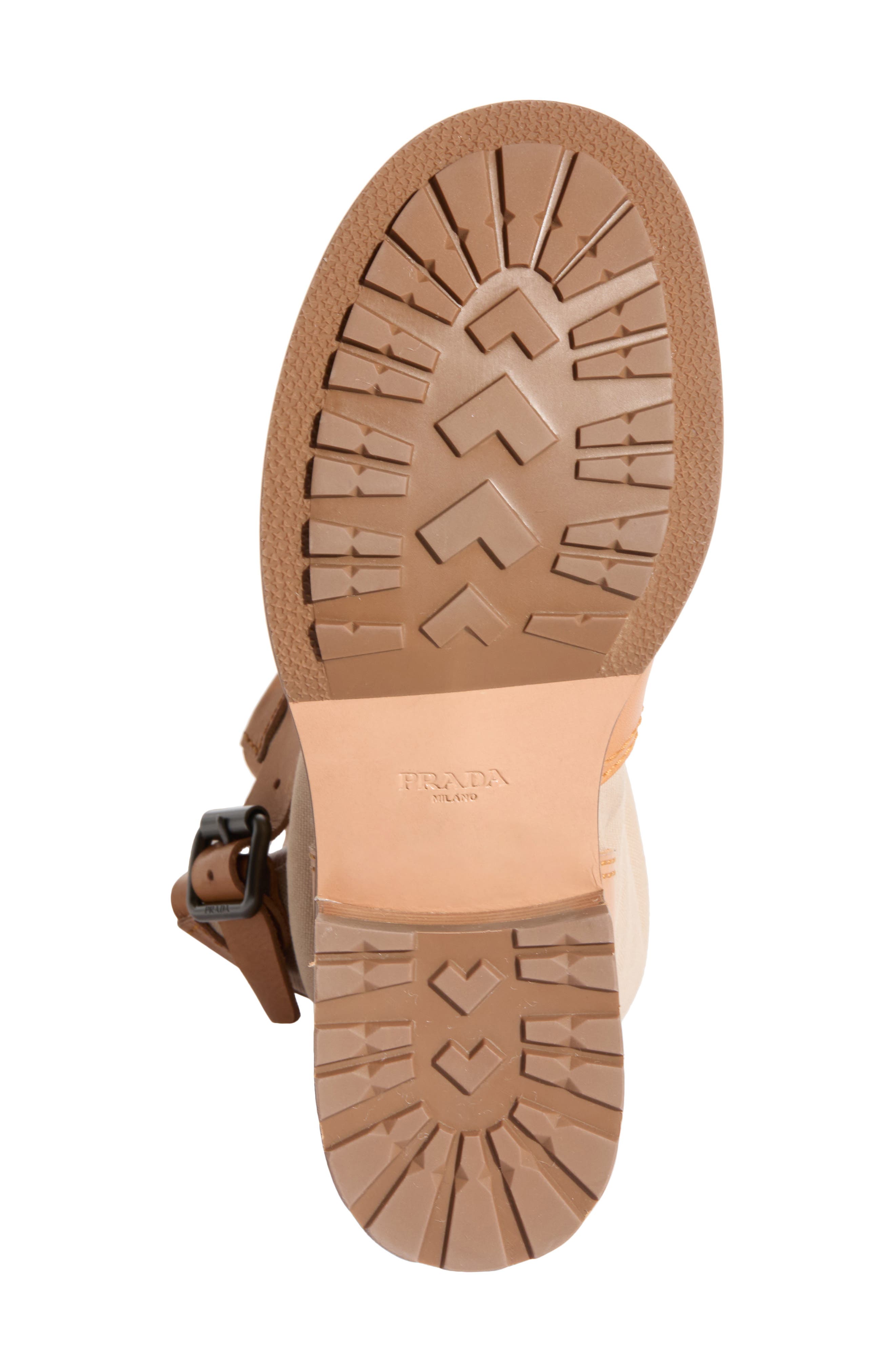 Prada Canvas Boot, Alternate, color, Corda