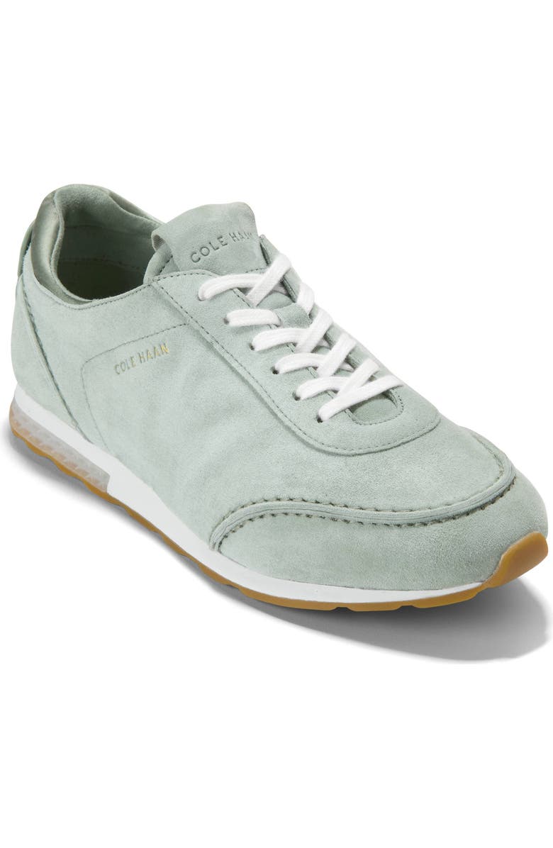 Cole Haan GrandPro Energy Weave Runner Shoe, Main, color, Lily Pad Leather/ Satin