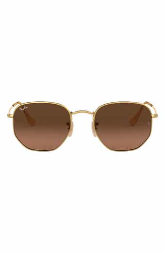 48mm Gradient Small Irregular Sunglasses