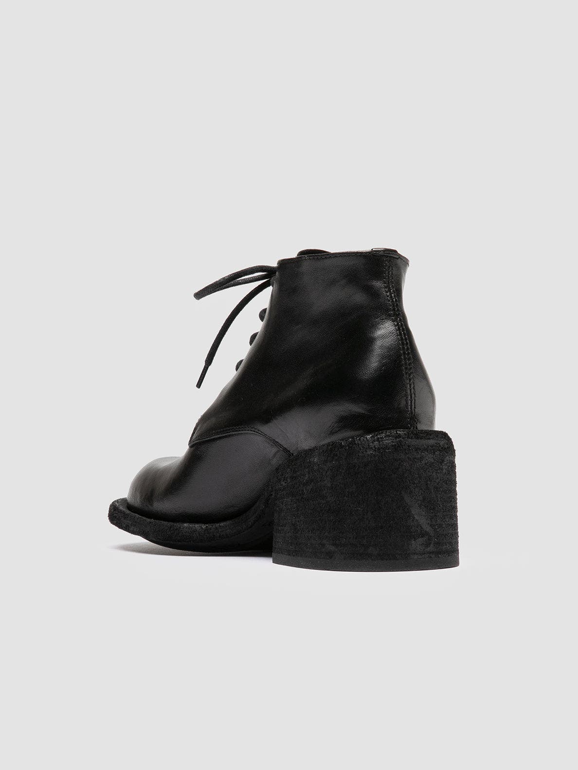 Wilds 002 Novak Lace-Up Leather Bootie, Alternate, color, Black