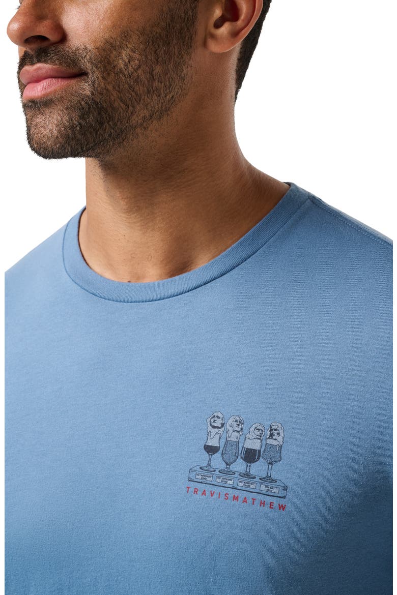 Stars Stripes Sips Graphic T-Shirt, Alternate, color, CORONET