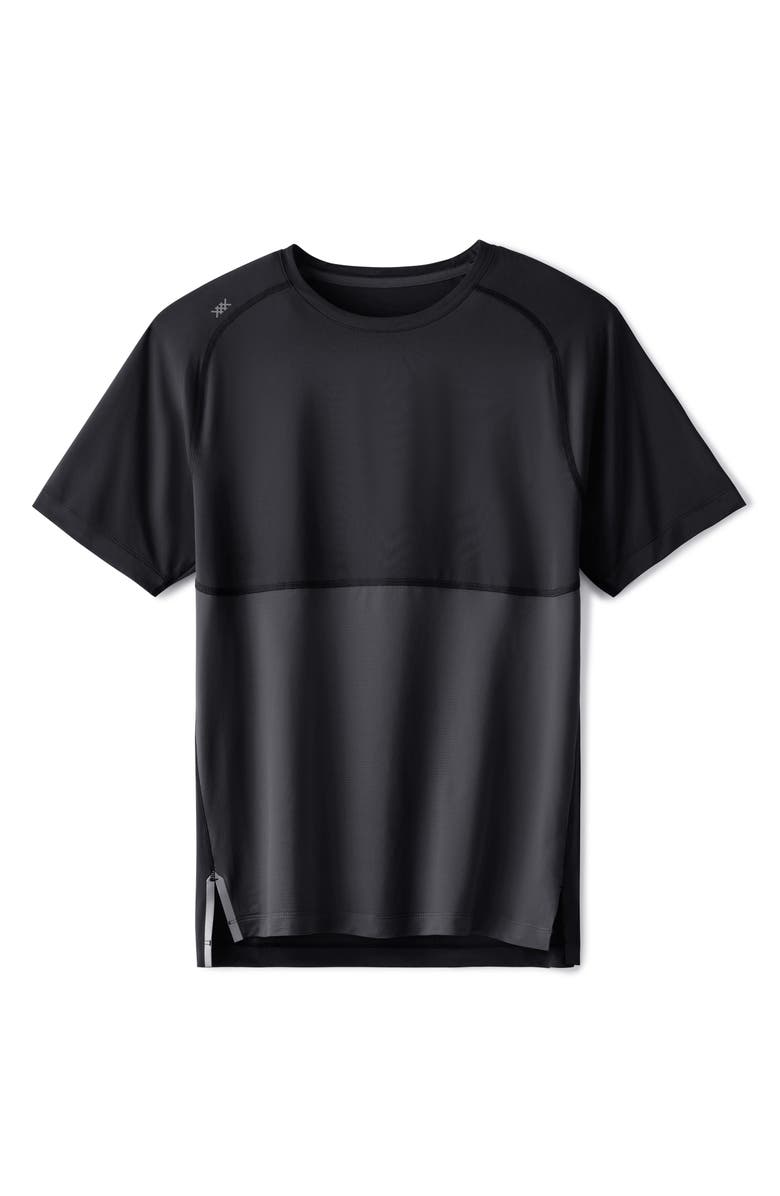 Rhone Extra Mile Performance T-Shirt, Alternate, color, Black