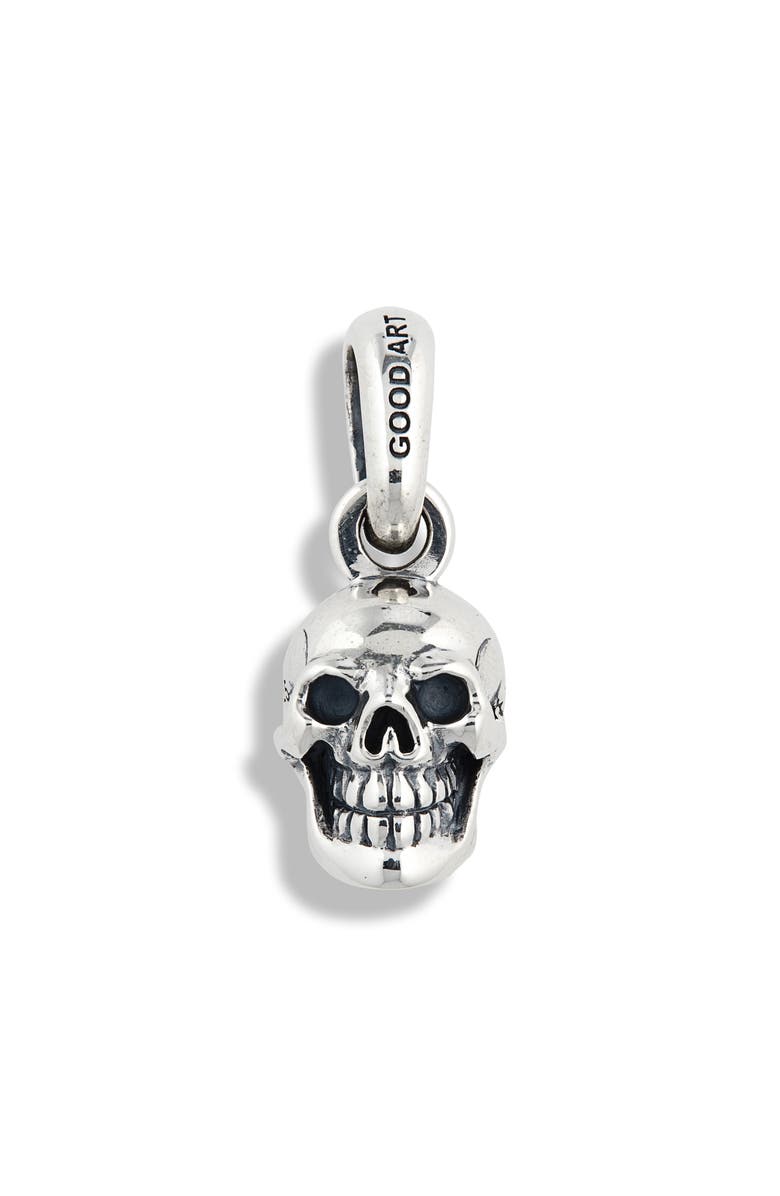 Good Art Hlywd Men's Jack Skull Pendant, Main, color, 