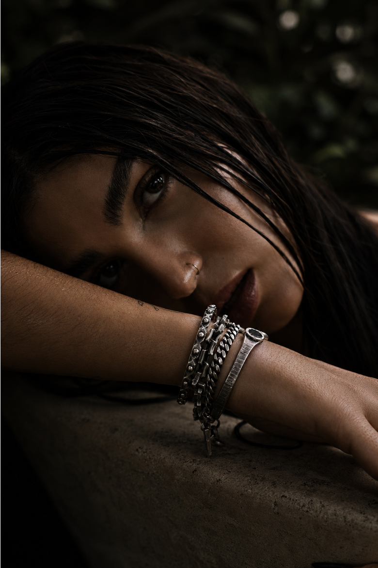 Atrani Silver Cuff, Alternate, color, Sterling Silver