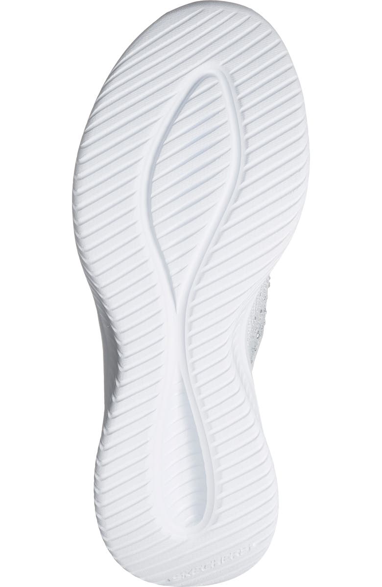 SKECHERS Ultra Flex 3.0 Glam Night Slip-On Sneaker, Alternate, color, White