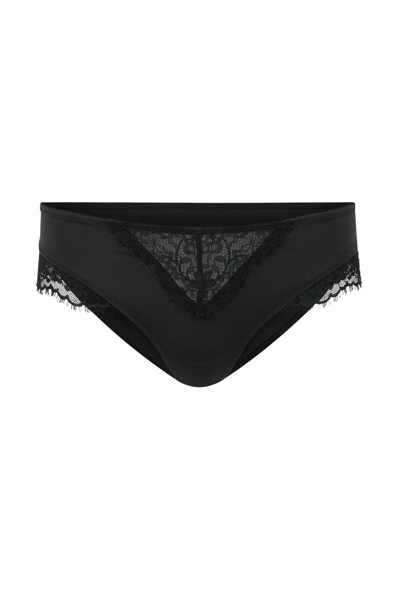 Leigha Cheeky Panties, Alternate, color, Black
