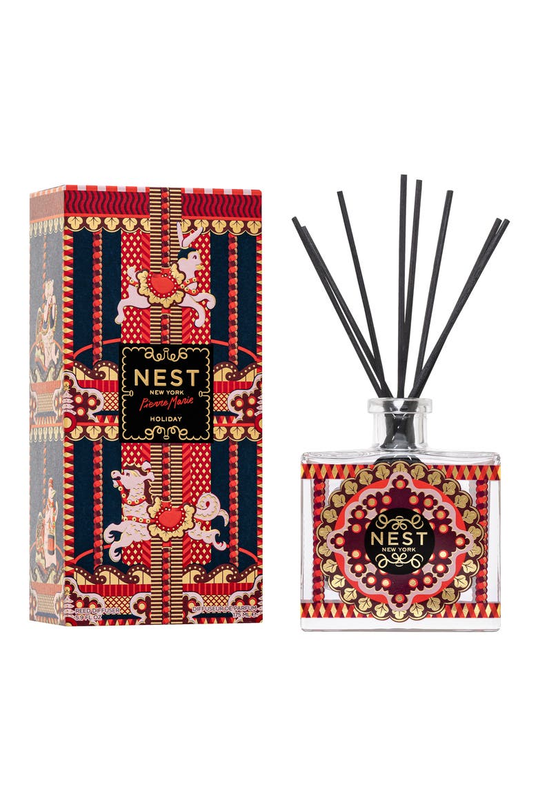 Pierre Marie Holiday Reed Diffuser, Main, color, NO COLOR