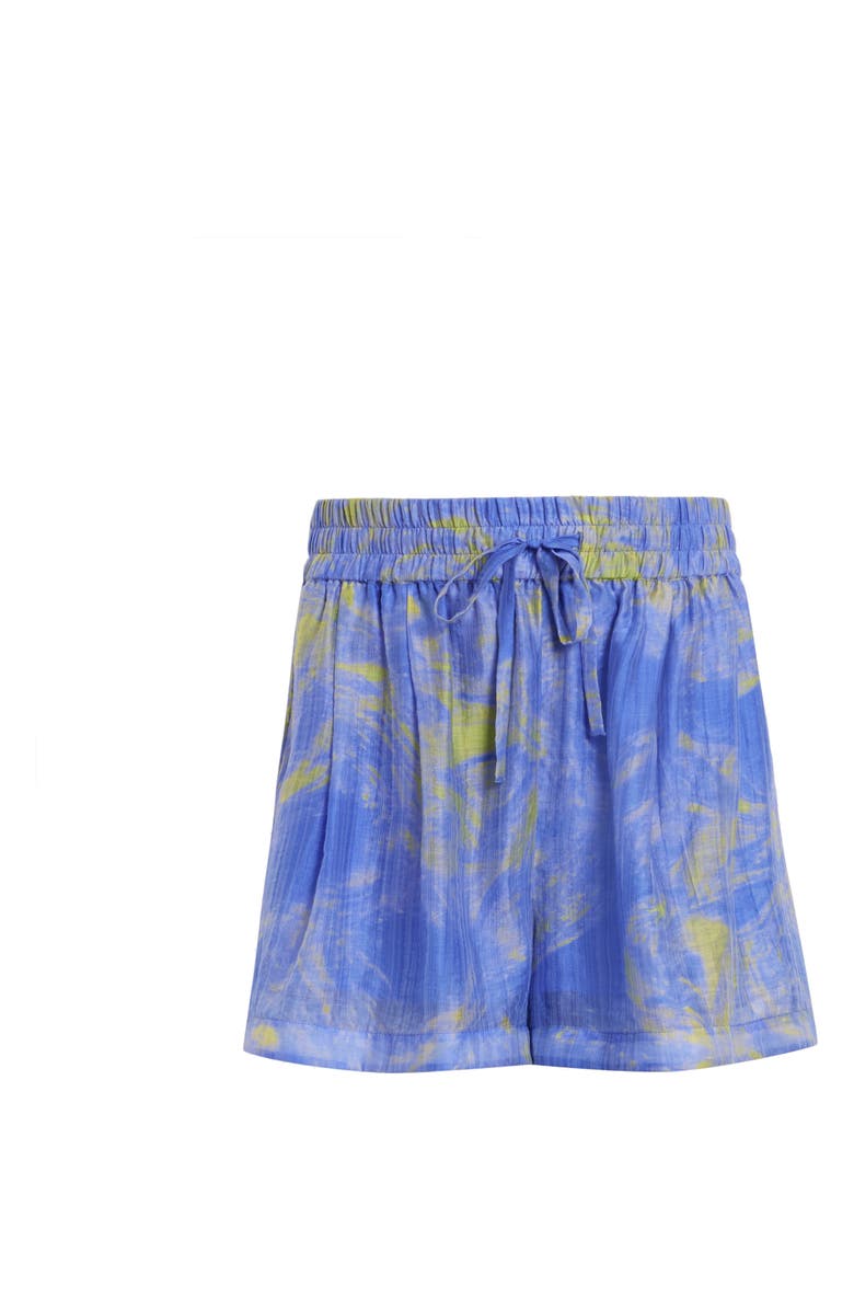 AllSaints Isla Inspiral Drawstring Shorts, Alternate, color, 