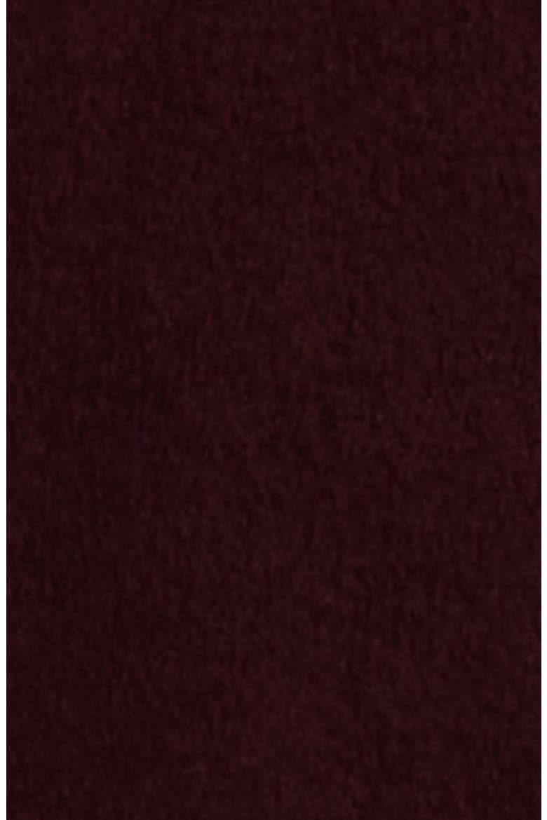 Belted Wool Blend Coat, Alternate, color, MERLOT