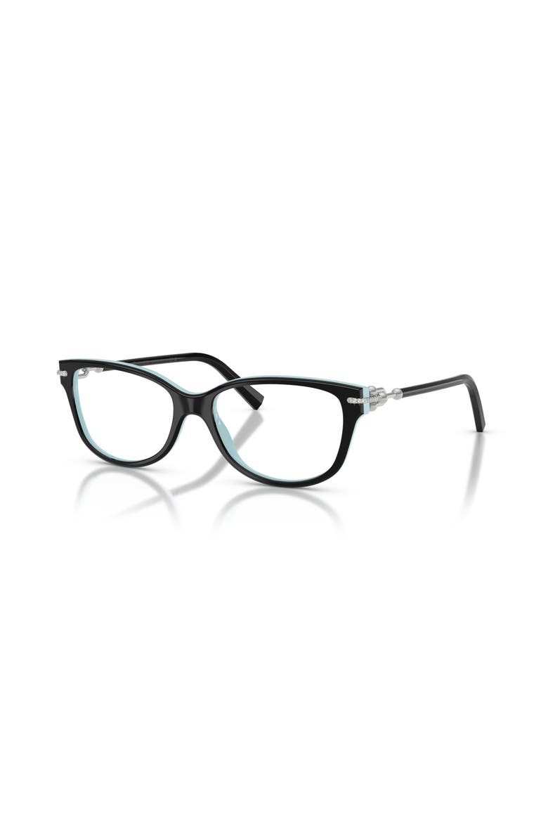 54mm Cat Eye optical glasses, Main, color, Black