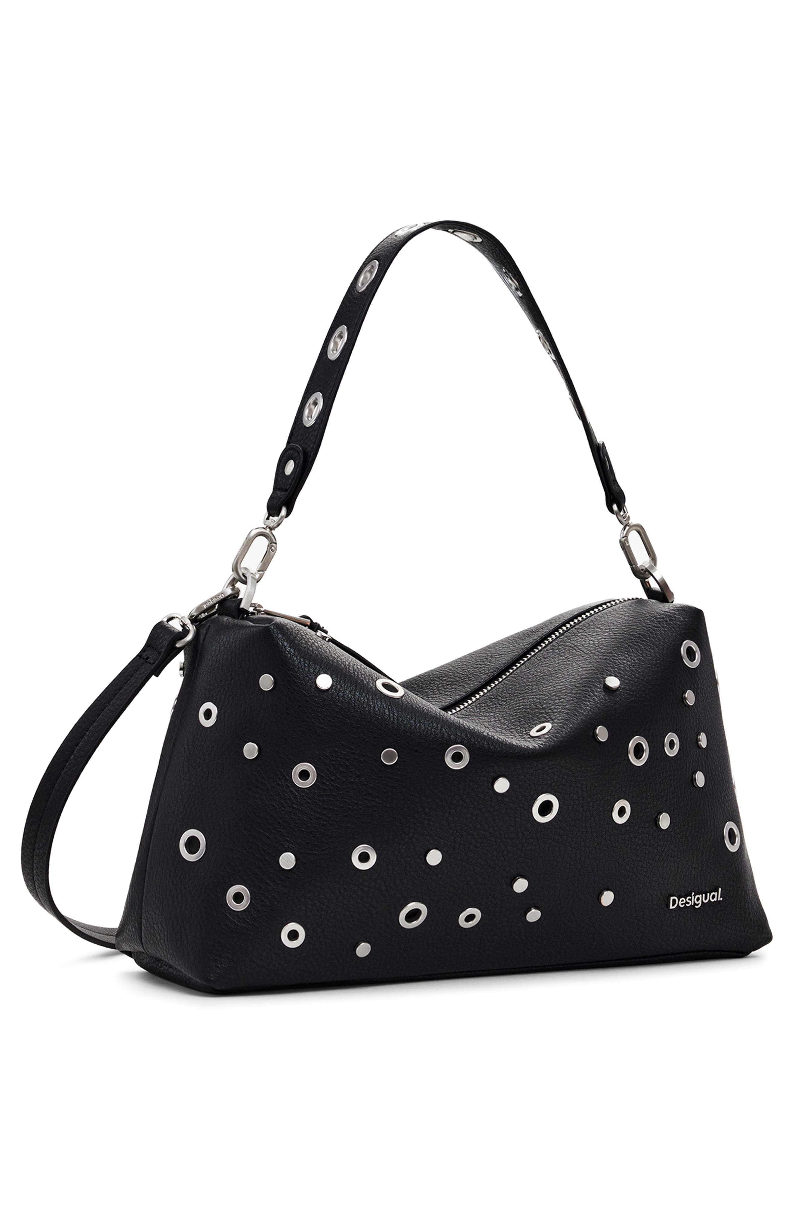 Desigual Faux Leather Shoulder Bag, Alternate, color, 