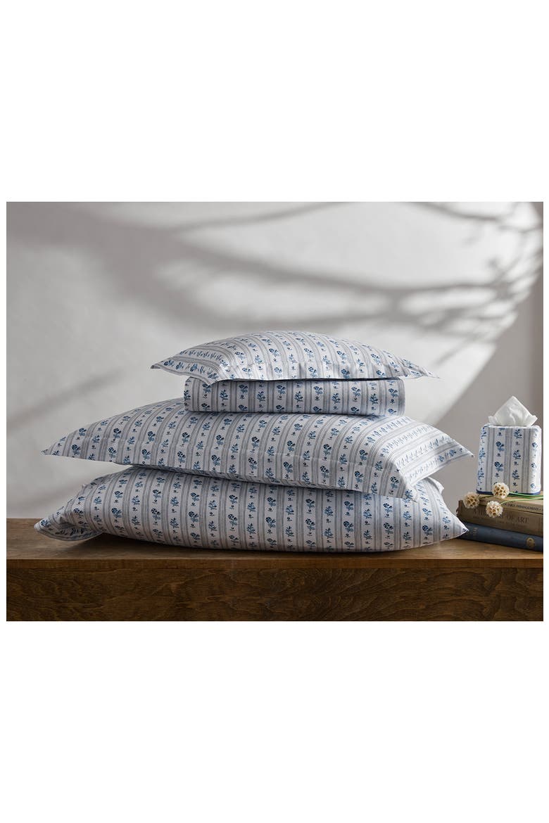 Cabanon Stripe Duvet Cover, Alternate, color, BLUE