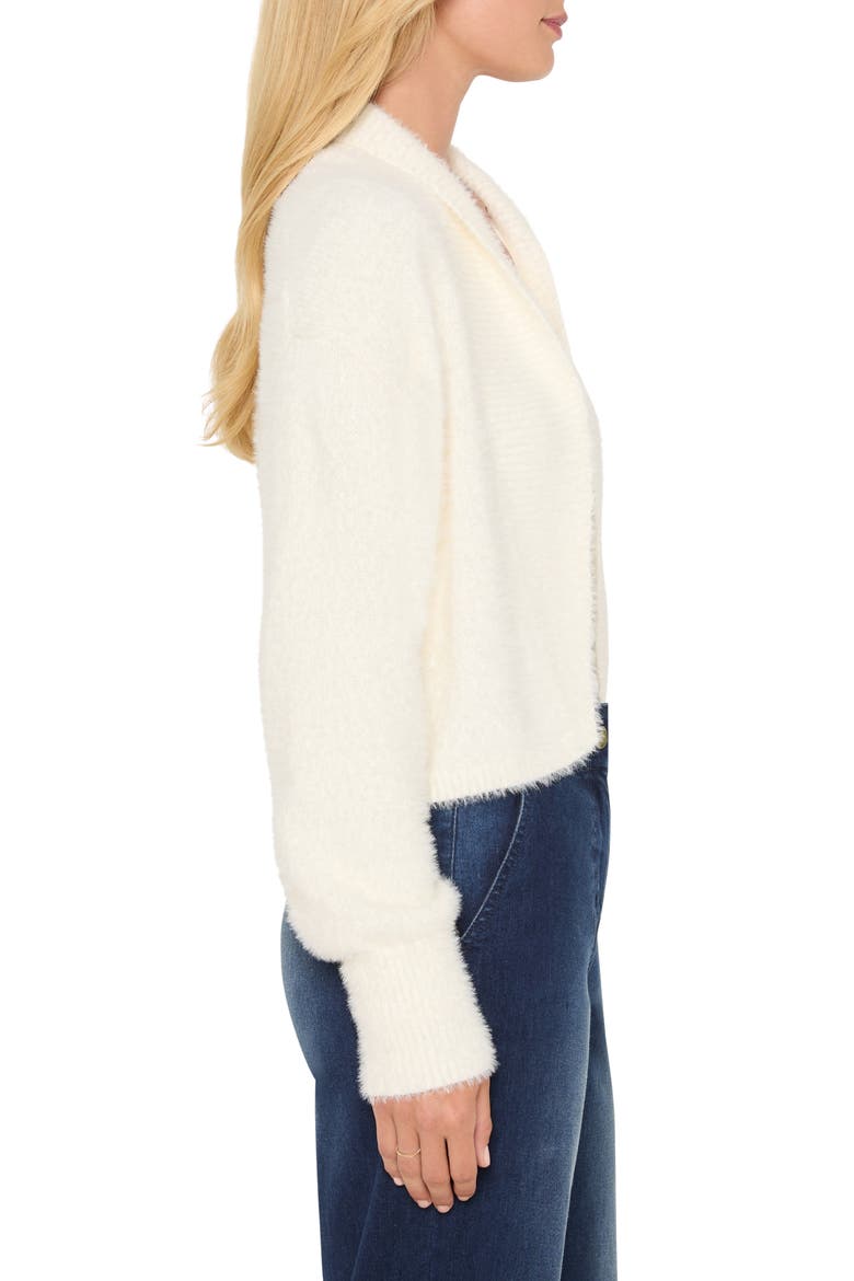 Cozy Chic Fuzzy Shrug Cardigan, Alternate, color, CLASSIC CREAM
