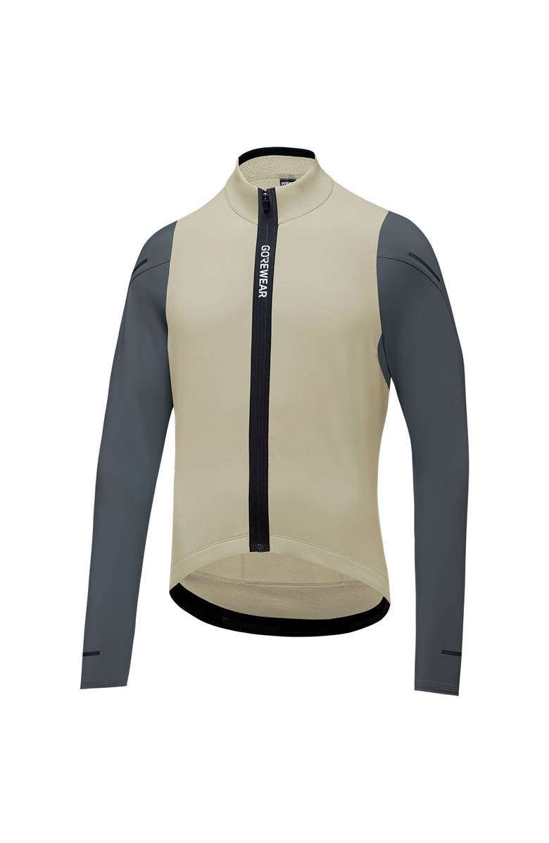 GOREWEAR Spinshift Thermo Long-Sleeve Jersey - Men
s, Alternate, color, Tech Beige/Lab Graphite