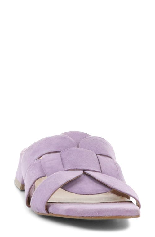 Bos. & Co. Ellis Slide Sandal In Lavender