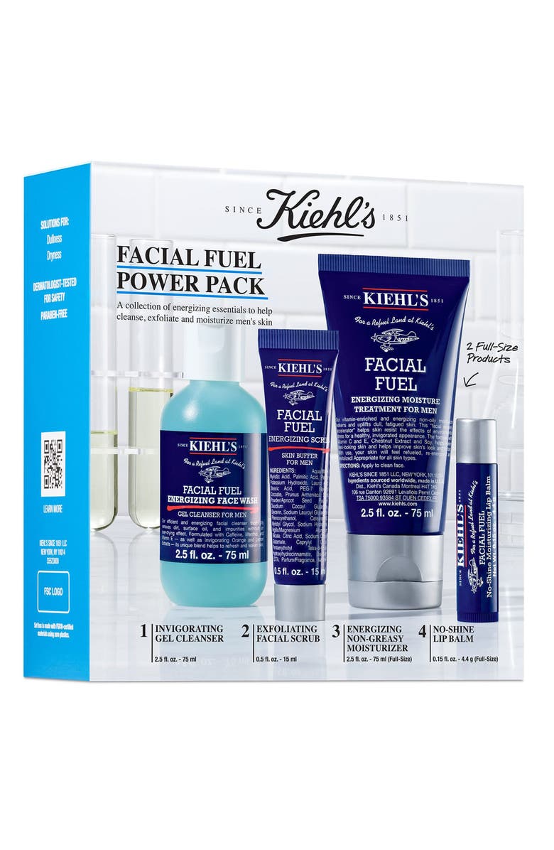 Kiehl's Since 1851 Facial Fuel Power Pack Set USD $61 Value, Alternate, color, 