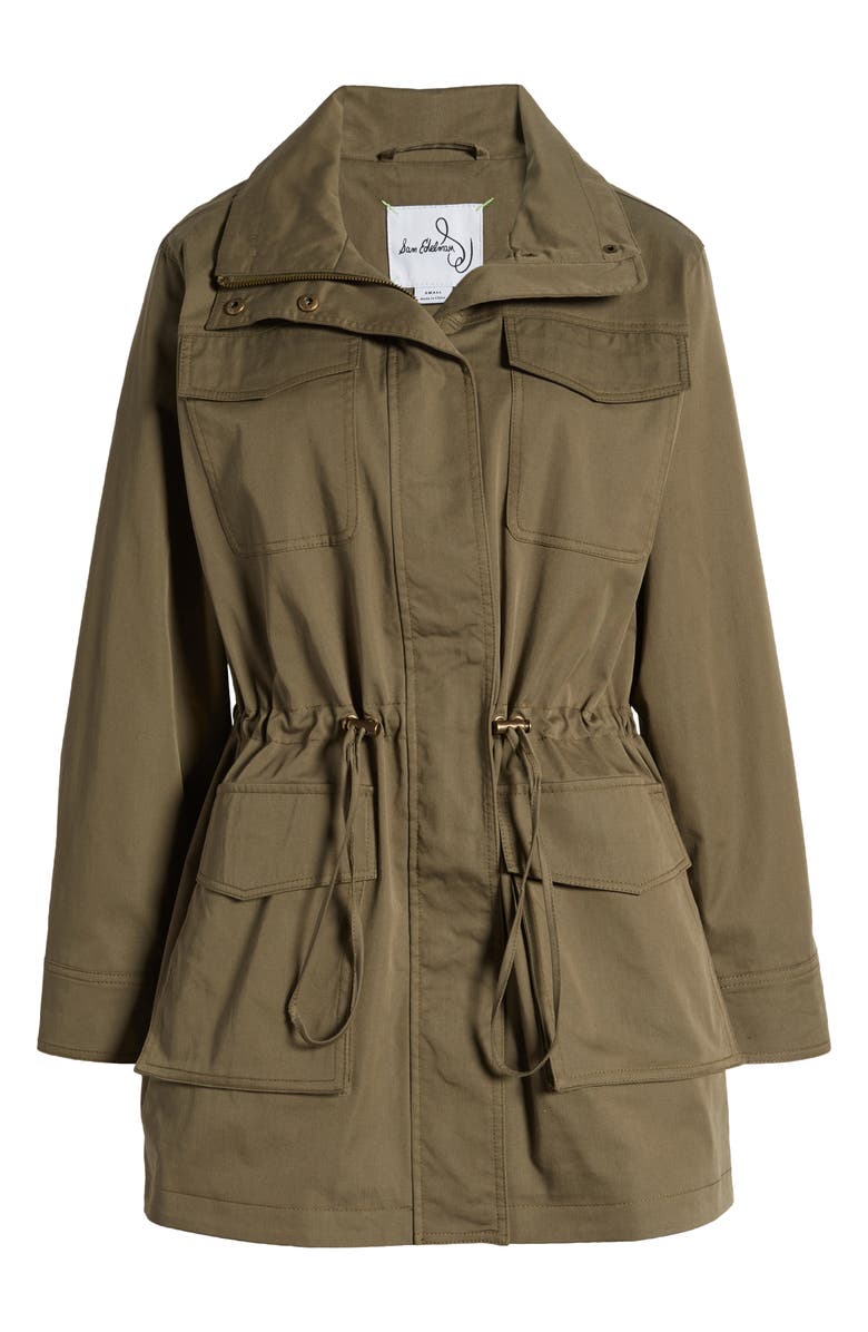 Sam Edelman Cinch Waist Anorak Jacket, Main, color, 