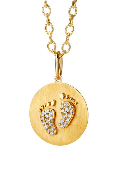 Tiny Footprints Charm