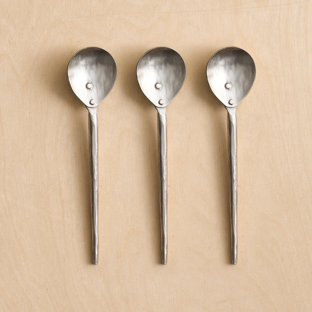 The Collective Home Forge Pewter Small Spoons