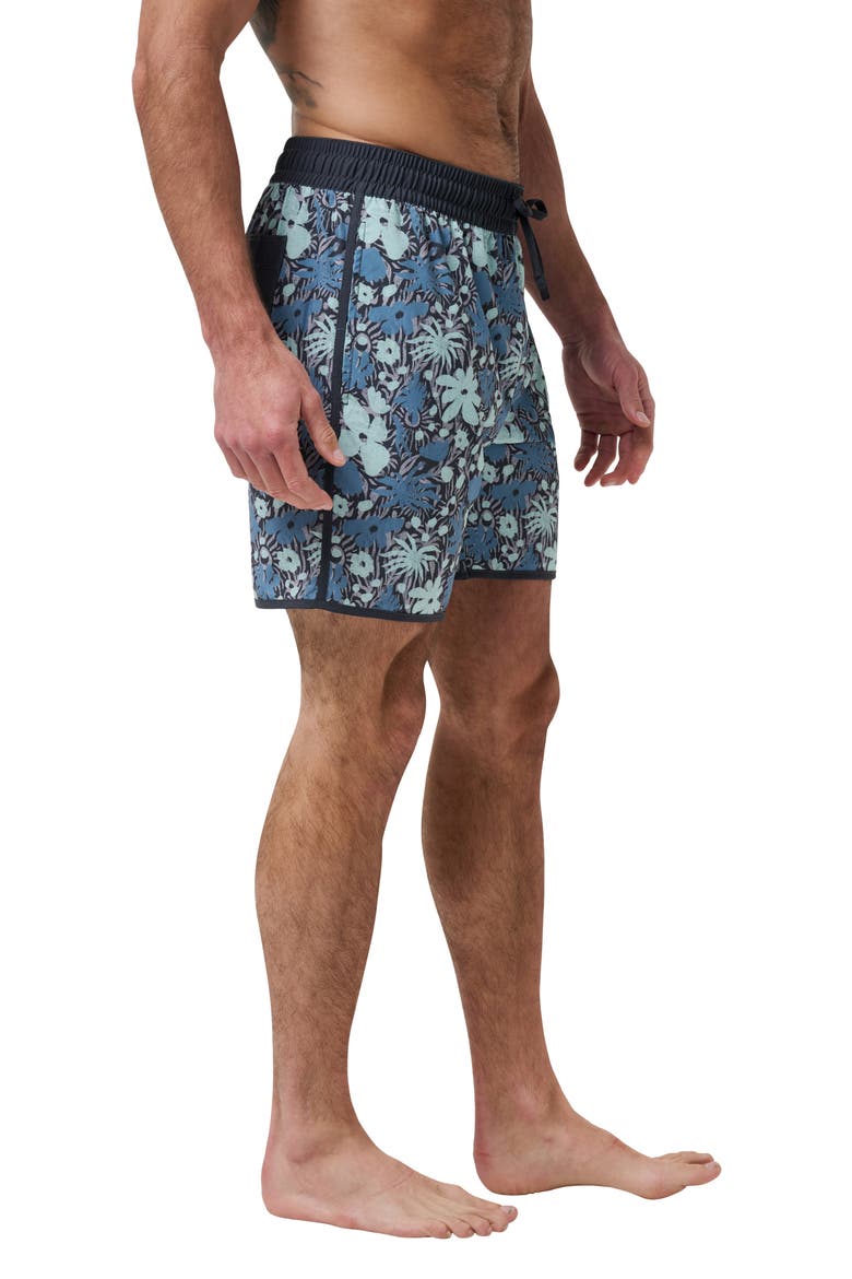 Canoe Cruise Swim Trunks, Alternate, color, HEATHER GREY