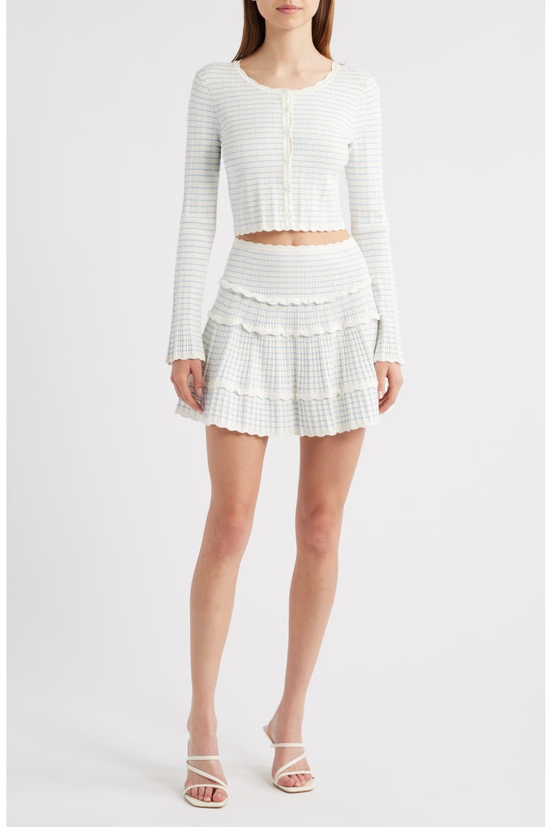 Media Stripe Pointelle Cardigan, Alternate, color, SAILOR STRIPES