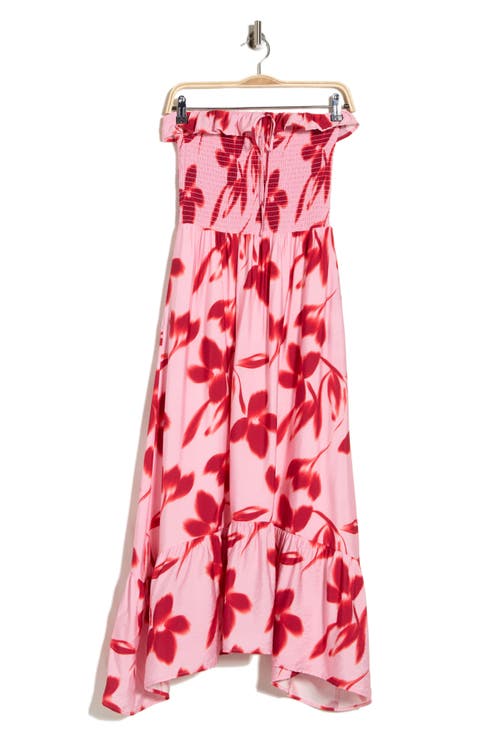Strapless Midi Dress